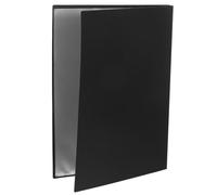 COMPUKAS Carpeta Portafolios A4 Negra de Pp con Acabado Mate, y Portátil, Adecuado para Escuela y Viaje, con Capacidad para Partituras y Documentos