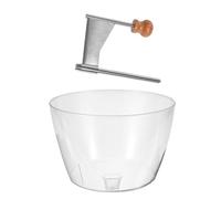 COMPUKAS Cuchilla Cortadora de Queso Manual y Uso Versátil de Acero Inoxidable con Accesorio para Chocolate y Mantequilla, Diseño Elegante para Cocina y Cafetería