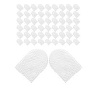 COMPUKAS Discos de Algodón Faciales en Forma Maquillaje Estuche Portátil 240 Almohadillas Desmaquillantes Reutilizables para Uso Diario