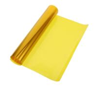 COMPUKAS Filtro de Gel para Luces Color Amarillo 30cm X 200cm, Película Difusora Pet para Iluminación, Efectos Obsequios para Fotografía, Video y Escenarios, Filtro Corrector de Color