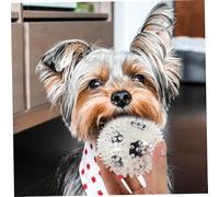 COMPUKAS Juguete para Morder Perros y Gatos, Pelota Púas De Goma Resistente, Tamaño Medio, para Limpiar Dientes y Juego Interactivo, Adecuado para Mascotas Pequeñas y Medianas