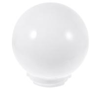 COMPUKAS Pantalla de Lámpara de Globo Acrílico para Exterior, Diseño Clásico y Simple, Resistente al Polvo, Adecuado para Crear Ambiente Cálido en Jardines y Patios