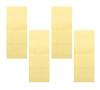 COMPUKAS Pegatinas de Notas del Diapasón de Erhu en Pvc Negro, 4 Piezas sin Residuos de Pegamento, Herramienta Auxiliar Ligera para Principiantes en Práctica al Aire Libre