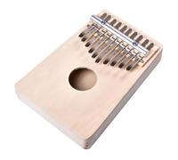 COMPUKAS Piano Diseño Natural Principiantes y para de Pulgar Kalimba de 10 Tonos Portátil de Madera