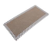 COMPUKAS Rascador de Papel Corrugado Resistente al Desgaste para Gatos Doméstico Tabla Rascadora de Suelo y Aliviar el Humor del Gato para Jugar