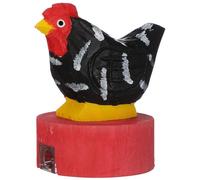 COMPUKAS Sacapuntas Manual de Madera Forma de Pollo Sacapuntas para Afilado Suave para Lápices de Colores Material Escolar Compacto y Portátil Recortador de Lápices Divertido para