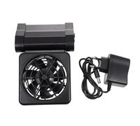 COMPUKAS Ventilador de Acuario Enfriador de Agua Clip Ajustable y Ángulo de Instalación Regulable, Ligero Plástico Aleación de Aluminio para Tanque de Peces