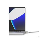Compulocks - accs - W126702993 - Adaptador de bloqueo de borde para MacBook Pro de 16 pulgadas 2021 con cerradura de llave plateado
