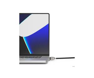 Compulocks - accs - W126702993 - Adaptador de bloqueo de borde para MacBook Pro de 16 pulgadas 2021 con cerradura de llave plateado