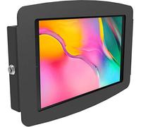 Compulocks Espacio para Samsung Galaxy Tablet A de 10,1" 2019 - Carcasa de seguridad con cerradura con llave, color negro, soporte de pared o mostrador, compatible con brazos y soportes VESA de 100 mm (1910GASB)