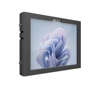 Compulocks Surface Pro 8-11 Apex Enclosure Wall Mount - Geh?use - F?r Tablett - Verriegelbar - Hochwertiges Aluminium - Schwarz - Bildschirmgr??e: 33