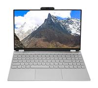 Computadora 15.6 Pulgadas, Computadora Portátil Cuatro Hilos Cuatro Hilos 2.4G 5G Wifi, 1920x1080 con Teclado Luz Fondo 180 Grados Sobre La Computadora Portátil Plug and Play (16G+1T Enchufe de la UE)