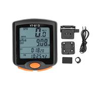 Computadora de Bicicleta Digital, Velocímetro de Bicicleta Inalámbrico a Prueba de Agua con Pantalla de Retroiluminación LED, Velocímetro de Bicicleta Automático con Soporte,