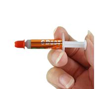 Computadora De Computadora,Pasta Térmica Del Procesador | Jeringa De Silicona Conductiva Para Componentes De Refrigeración De La CPU Del Ordenador Electrónico