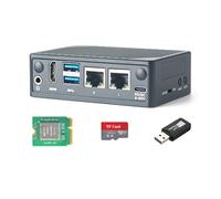 Computadora de placa única FriendlyElec NanoPi M5 - Rockchip RK3576 SBC con HDMI, Dual GbE, M.2 NVMe y SDIO wifi, compatibilidad con memoria UFS 2.0 (8 GB de RAM, con Wi-Fi y tarjeta TF)