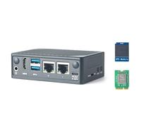 Computadora FriendlyElec NanoPi M5 de una placa - Rockchip RK3576 SBC con HDMI, Dual GbE, M.2 NVMe y SDIO WiFi, soporte de memoria UFS 2.0 (8 GB de RAM, 64 GB UFS y WiFi)