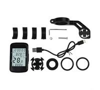 Computadora GPS inalámbrica para bicicleta, velocímetro y odómetro con pantalla LCD de 2.4 pulgadas, con larga duración de la batería de 28 horas, retroiluminación de posicionamiento siempre encendido