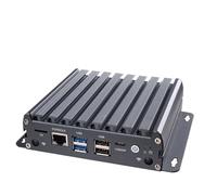 Computadora Industrial de enrutamiento Suave de 4 Puertos de Red N100/N150 Mini inspección Visual integrada pequeña computadora Industrial