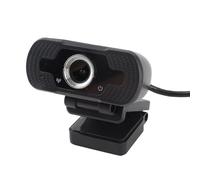 Compute Webcam, 1080P 30Fps Video HD Cámara Micrófono con Cancelación de Ruido Gran Angular, USB 2.0 Plug and Play PC Cámara Web para Conferencias