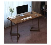 Computer Desks Modern Simple Studying PC Desk Home Office Monitor Stand Workstation Stable Study Room Writing Table Easy to Assemble (3 Colors) Office desks (Natural 1.2 Meters)