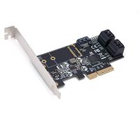 Computer District - Tarjeta controladora PCI Express 3.0 X4 (PCI-E o Pcie) (5 Puertos SATA 3)