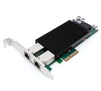 Computer District - Tarjeta Ethernet PoE+ Gigabit LAN - 2 puertos RJ45 PoE+ - PCIe X4 - PCI-E X4 - Chipset Intel JL82576EB - Escuadra baja y alta perfil - Windows Server, Windows 7/8/10/11, Linux