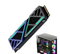 Computer Drive Heatsink, Laptop Radiator Cooler, Portable Heat Dissipation Accessory, 2.89 x 0.90 x 0.41 Inches, Slim Lightweight Design, Perfect for, Work, Entertainment