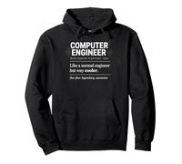 Computer Engineer Definition Programación Tecnología Sudadera con Capucha