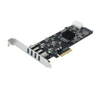 Computer Enthusiasts PCIe 4 a 4 USB3.0 Tarjeta de expansión con canal separado para un flujo de trabajo eficiente accesorio de PC