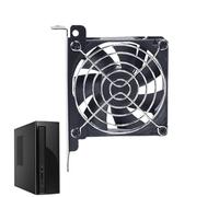 Computer GPU Fan, 4 pines PCI Bracket Cooler, High-Performance Heat Disipación, Efficient Desktop Cooling, Silent PC Case Fan for Home, School, Workplace, Setup