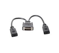 Computer Graphics Card Dms59pin To 2*hdmi/dp/dvi/vga One-in-two Connection Cable Hd Monitor Cable