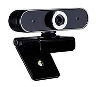 Computer HD Online Lesson USB Live Indoor Video Built-in Sound Absorption Noise Reduction Microphone 360-degree Rotating Multi-Function Base Suitable for Home Comp