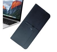 Computer Keyboard Sleeve, PU Leather Travel Bag, Compact Accessory Pouch for 12-Inch Wireless Keyboards, Water-Resistant Case with Inner Pocket and Smooth Zipper for or Travel