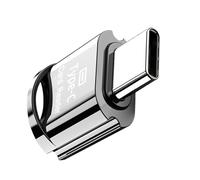 Computer Memory Card Reader, Type-C TF Card Adapter, Portable External Storage Solution, High-Speed Data Transfer Design, for Video Recording Mobile Storage Use, 0.74x0.51x0.31 Inches