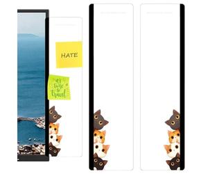 Computer Monitor Memo Board, Acrylic Note Holder, Transparent Desk Office | Acrylic Computer Monitor Memo Board, Multifunction Office Note Holder, Clear Side Panel For Desk Studio Dorm Student