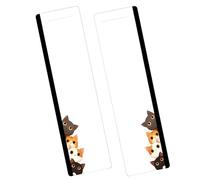 Computer Monitor Memo Board - Multifunction Computer Transparent Side Panel | Acrylic Office Monitor Note Holder For Desk Studio Dorm Office Home Women Men Students Workers
