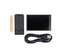 Computer Monitoring Secondary Screen Set 3.5 Inch Display with Bracket Data Cable Double Sided Adhes