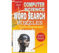 Computer Science Word Search Puzzle Book: Word Searches with Easy to Read Print about Computer Science and Other Related Items | 6x9 inches, 110 pages ... Gifts for Vacations, Holidays and Free Times