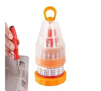 Computer Screwdriver Kit - 31-Piece Precision Multi-Function Screwdriver Set, Magnetic & Insulated Tools For Electronics, Gadgets, Watches, Glasses & Cameras | Industrial Repair Kit For Travel, Home