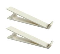 Computer Stand Keyboard Lifter - 2 Pieces Ergonomic Non Slip Portable, Keyboard Riser with High-Tension Zinc Alloy, Universal Wedge Stand with Scratch-Proof Base, Laptop Lift, for Daily Typing Gaming