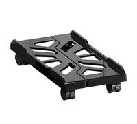 Computer Stand - Mobile CPU Cart, 1 Unit Ventilated PC Base For Heat Reduction, Rolling Floor Shelf with Wheels, Equipment Mount, Under Desk Holder For, Office and Workstation Setup