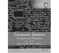 Computer systems: a programmer's perspective. Global edition (Computer science)