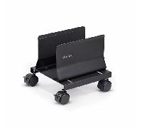 StarTech.com Soporte de CPU sobre Ruedas, Soporte de Ordenador móvil, Capacidad de Carga máxima 21kg, Soporte de PC Ajustable, Soporte de CPU