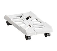 Computer Tower Stand Under Desk, Heavy Duty PC Floor Riser, Desktop Host Bracket with Rolling Caster Wheels, Enhanced Ventilation for Gaming and Offices Setups