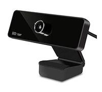Computer USB Network 1080P HD Hardware 2 Million Pixels Built-in Mic Desktop Laptop Computer Universal Remote Office Conference Multi-Function Webcam Suitable for Home co
