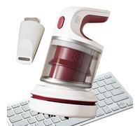 Computer Vacuum Cleaner - Cordless Mini Cleaner, Compact Quiet Desktop Vacuum, Portable Cleaners for Office, Desk, Floor, Table & Travel | Removes Pet Hair, Paper Scraps, Crumbs & Debris Indoors