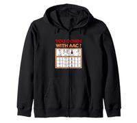 Comunicación Alternativa de concienciación de AAC Usted Abajo con AAC Sudadera con Capucha