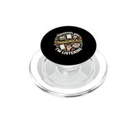 Comunicar Estoy Escuchando Tecnología inclusiva ASL PopSockets PopGrip para MagSafe