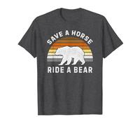 Comunidad Oso, Bandera Oso, Orgullo Gay Oso Divertido Camiseta, Hombre, Jaspeado Oscuro, XL