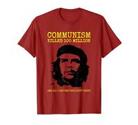 Comunismo Anti Comunista Che Guevara Capitalismo Socialismo Camiseta